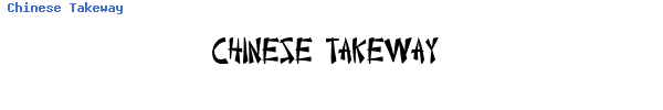 Fuente Chinese Takeway.ttf