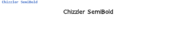 Fuente Chizzler SemiBold.ttf