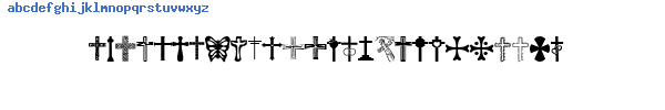 Fuente Christian Crosses.ttf