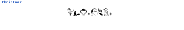 Fuente Christmas3.ttf