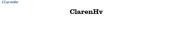 Fuente ClarenHv.ttf