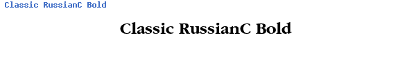Fuente Classic RussianC Bold.ttf