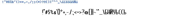 Fuente Clip Condensed.ttf