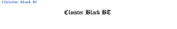 Fuente Cloister Black BT.ttf