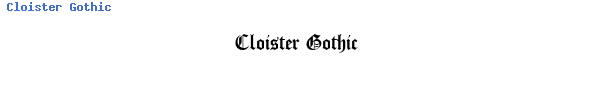 Fuente Cloister Gothic.ttf