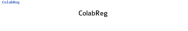 Fuente ColabReg.otf