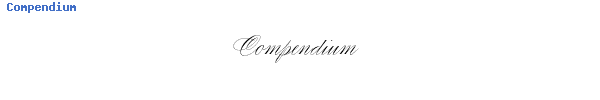 Fuente Compendium.ttf