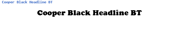 Fuente Cooper Black Headline BT.ttf