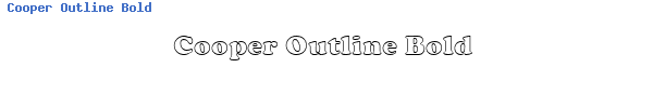 Fuente Cooper Outline Bold.ttf