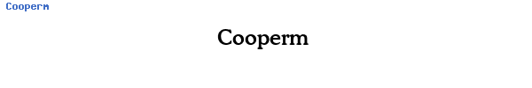 Fuente Cooperm.ttf