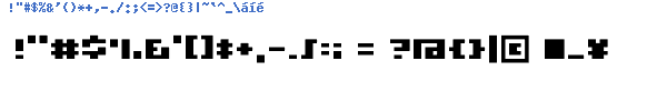 Fuente D3 CuteBitMapism TypeA.ttf