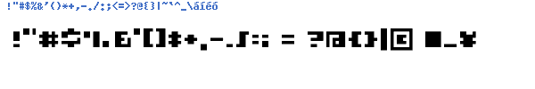 Fuente D3 CuteBitMapism TypeB.ttf