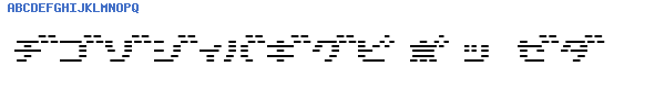 Fuente D3 DigiBitMapism Katakana.ttf