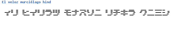 Fuente D3 DigiBitMapism Katakana.ttf