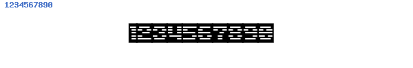 Fuente D3 DigiBitMapism type C.ttf