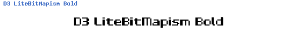Fuente D3 LiteBitMapism Bold.ttf