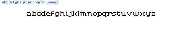 Fuente D3 LiteBitMapism Selif.ttf