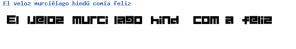 Fuente D3 Mouldism Alphabet.ttf