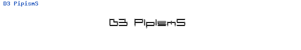 Fuente D3 PipismS.ttf