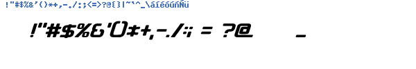 Fuente D3 Roadsterism Italic.ttf