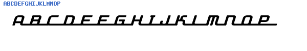 Fuente D3 Roadsterism Long Italic.ttf