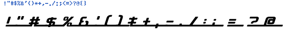 Fuente D3 Roadsterism Long Italic.ttf