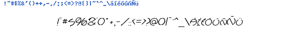 Fuente DEVILBI_.TTF