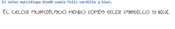 Fuente DEVILB__.TTF