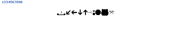 Fuente DING1R__.TTF