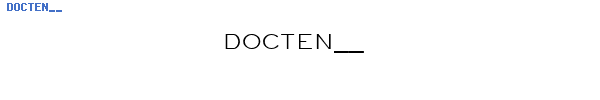 Fuente DOCTEN__.TTF