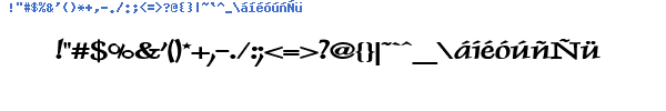 Fuente DOLPHEXB.TTF