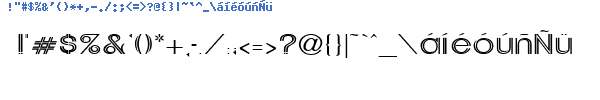 Fuente DOWNWN__.TTF