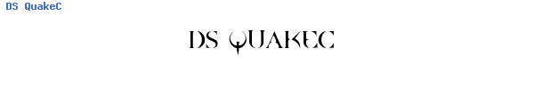 Fuente DS QuakeC.ttf