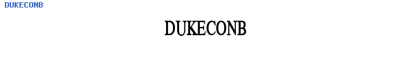 Fuente DUKECONB.TTF