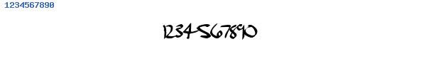 Fuente Dael Calligraphy.ttf
