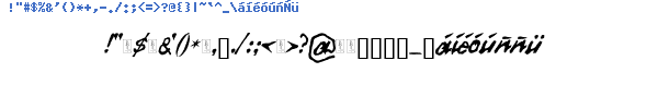 Fuente Daft Font.TTF