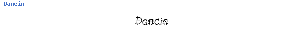 Fuente Dancin.ttf