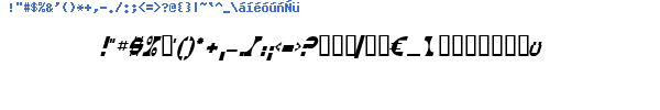 Fuente Datacut Italic.ttf