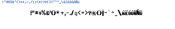 Fuente Dfaswfte.ttf