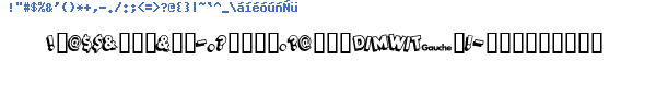 Fuente Dim Wit Gauche.ttf