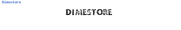 Fuente Dimestore.ttf