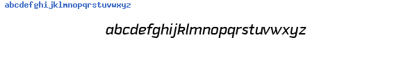 Fuente Downtempo Medium Italic.ttf