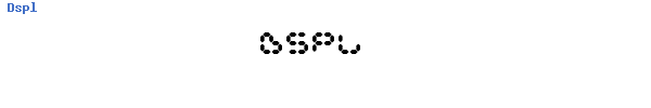 Fuente Dspl.ttf