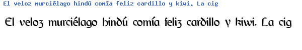 Fuente DublinIrish.ttf