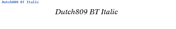 Fuente Dutch809 BT Italic.ttf