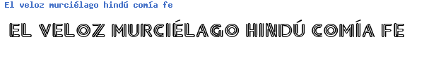 Fuente EKLEKTIN.TTF
