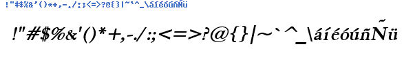 Fuente ELEPWBI_.TTF