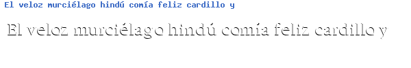 Fuente EMBOSSN.TTF