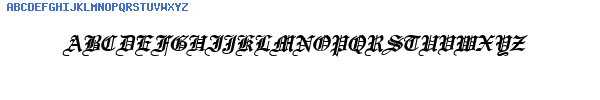 Fuente ENGLBI__.TTF