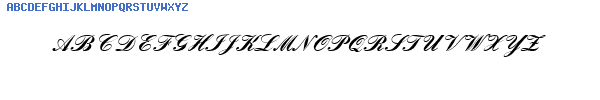 Fuente ENGLSHB.TTF